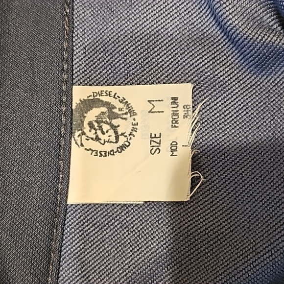 Diesel Women’s Gray Straight Leg Pantalloni Pants Size M - Picture 8 of 12